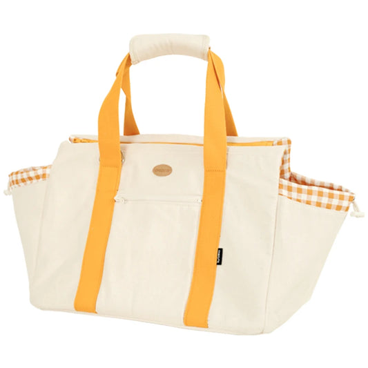 Sac respirant multifonction pour petits chiens et chats orange de face