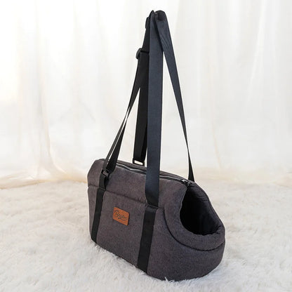 Sac de transport chaud pour chien et chat gris