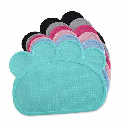 Tapis de gamelle antidérapant pour chien gamme 